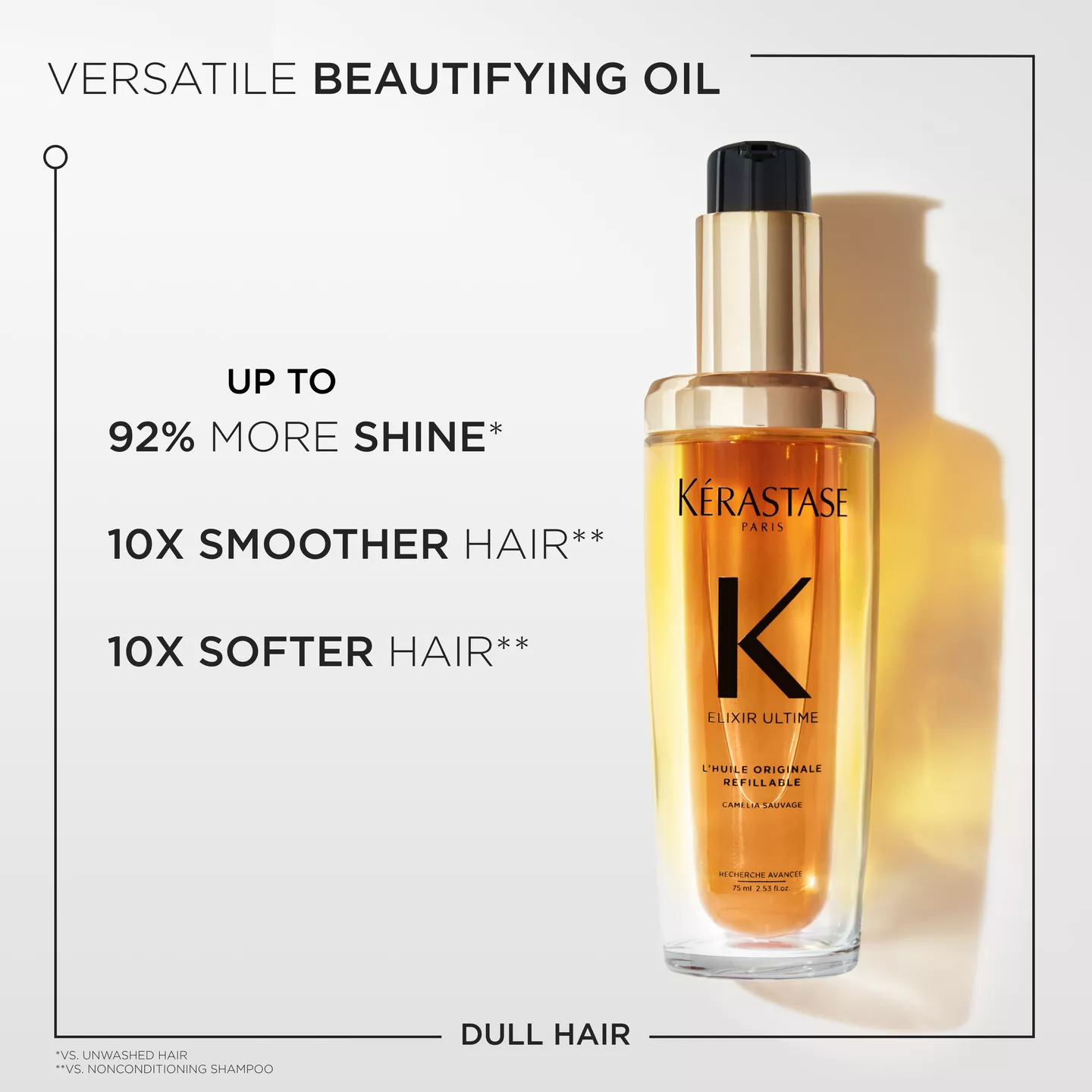 Elixir Ultime Refillable Hydrating Hair Oil - Image 3