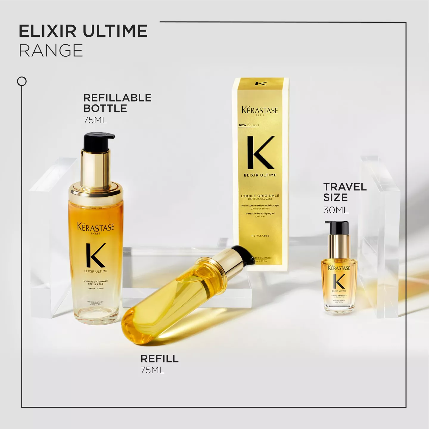 Elixir Ultime Refillable Hydrating Hair Oil - Image 8