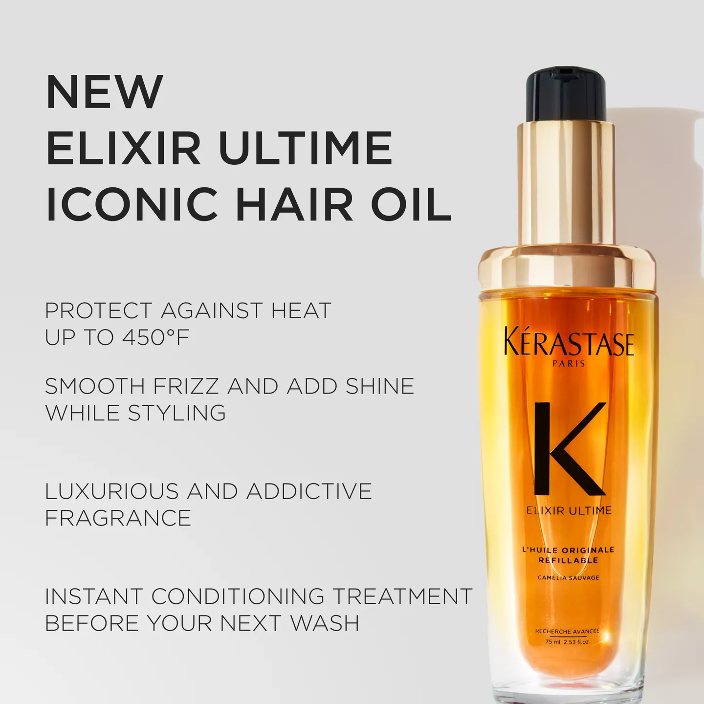 Elixir Ultime Refillable Hydrating Hair Oil - Image 10
