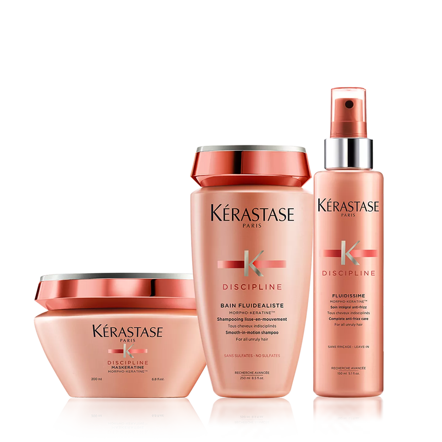 Discipline Anti-Frizz Deep Treatment Hair Care Set