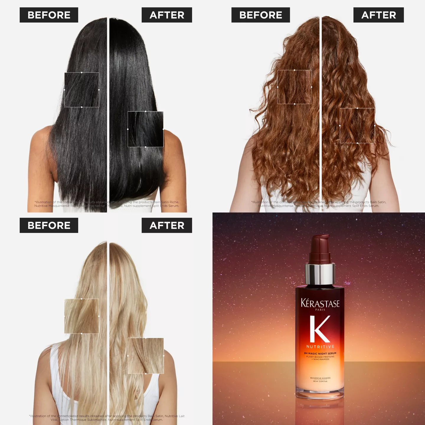 Nutritive 8h Magic Night Hair Serum - Image 3
