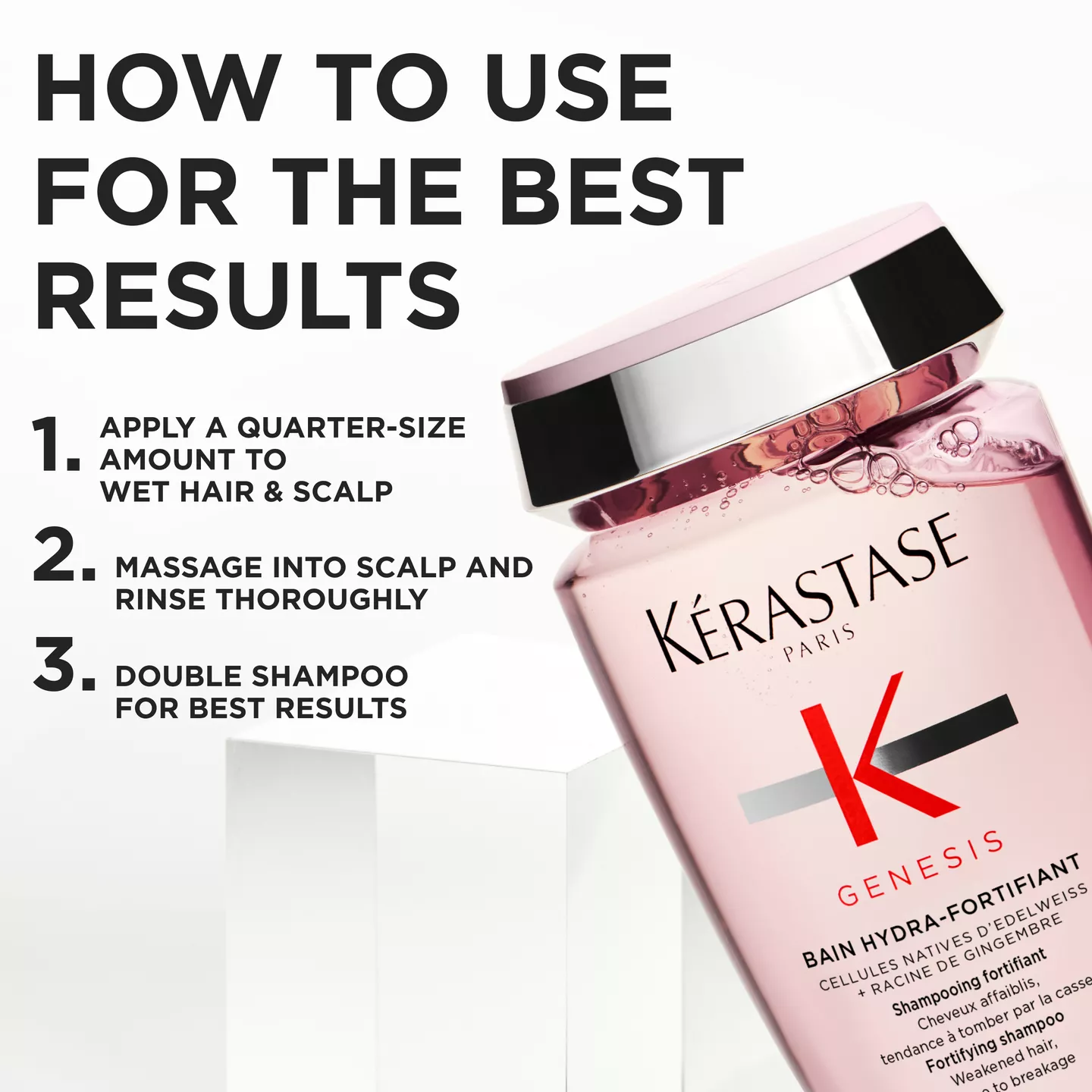 Genesis Bain Hydra-Fortifiant Shampoo - Image 5