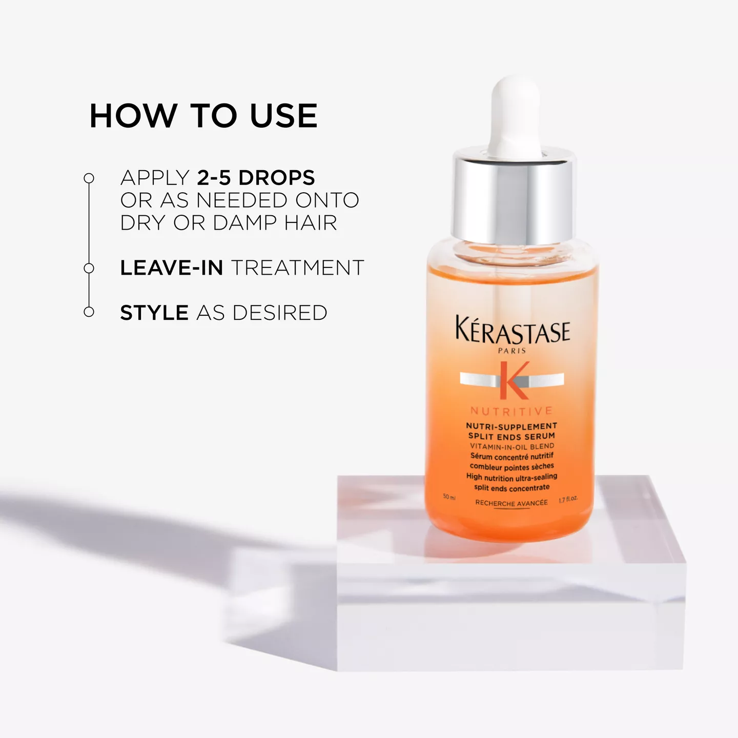 Nutritive Nutri-Supplement Split Ends Hair Serum - Image 4